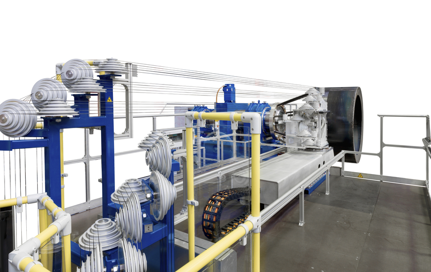 Il nuovo impianto di Roth Composite Machinery
